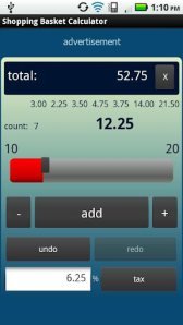 game pic for Shopping Basket Calculator